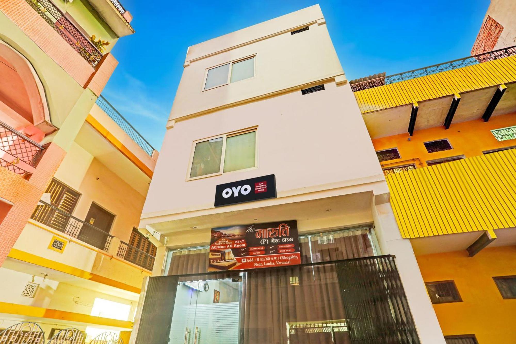 Hotel O The Maruti Paying Guest House Varanasi Bagian luar foto