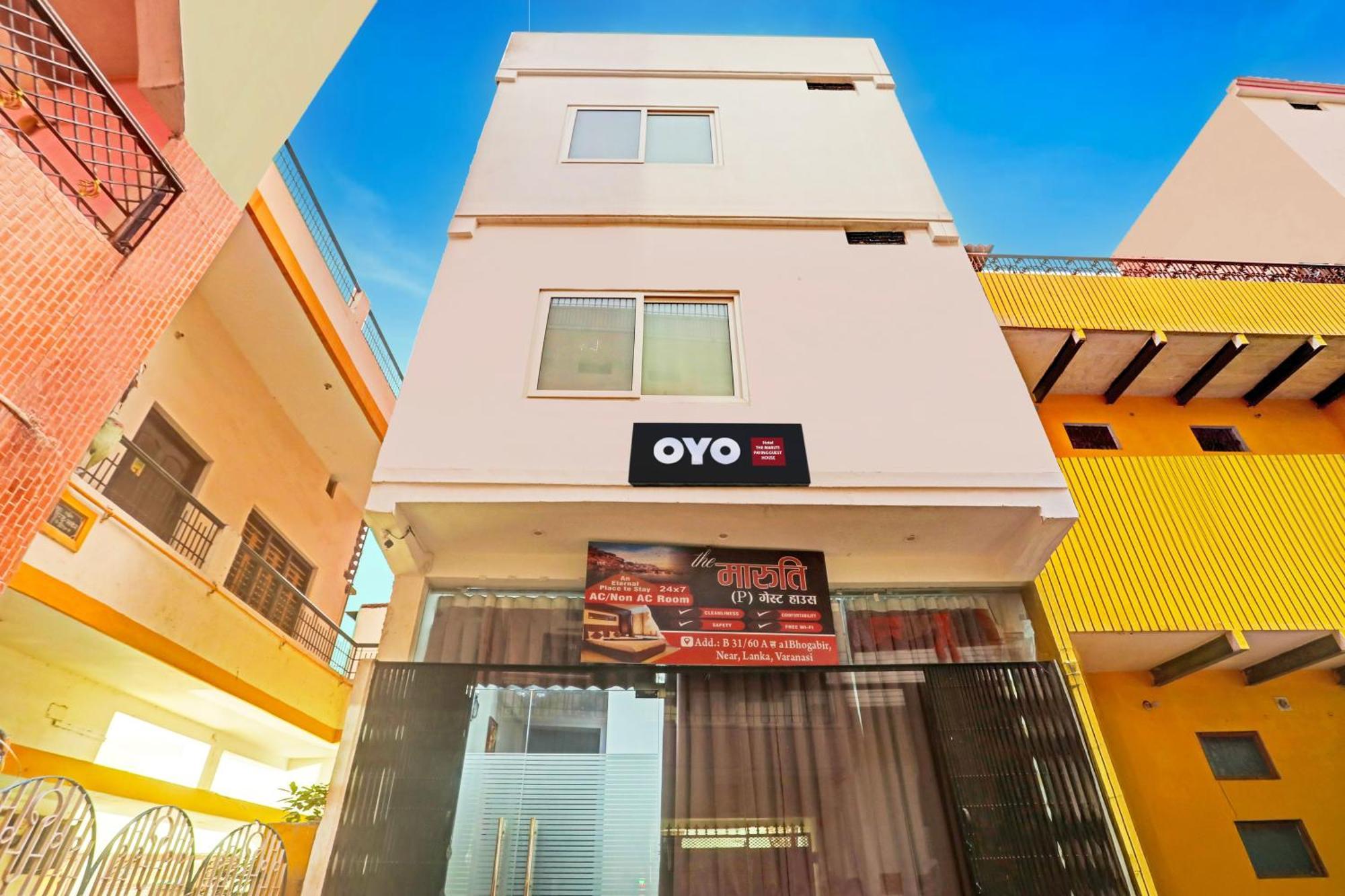 Hotel O The Maruti Paying Guest House Varanasi Bagian luar foto